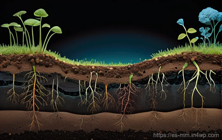 토양 건강 증진을 위한 연구 동향 - **"A vibrant, thriving agricultural field showcasing the essence of regenerative farming practices. ...