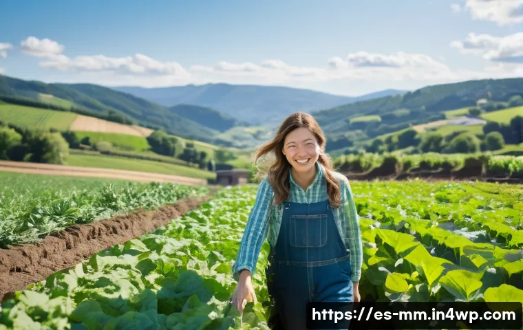 토양 건강 증진을 위한 국제 협력 방안 - **Prompt 1: The Abundance of Regenerative Agriculture**
    "A vibrant, wide-angle shot of a flouris...